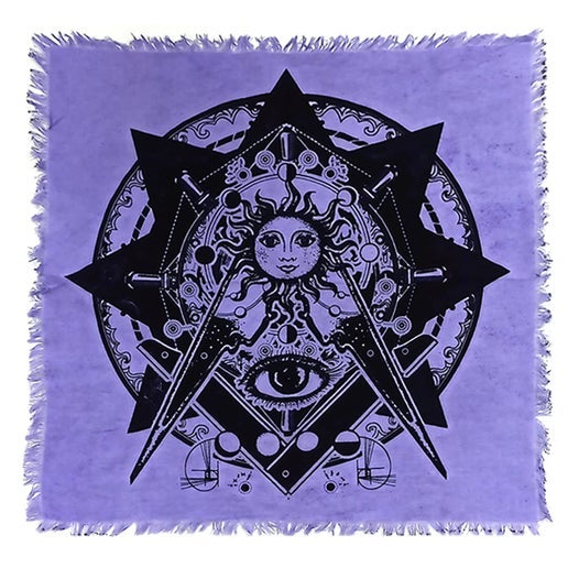 Evil Eye Sun Altar Cloth | Raven's Roost Boutique
